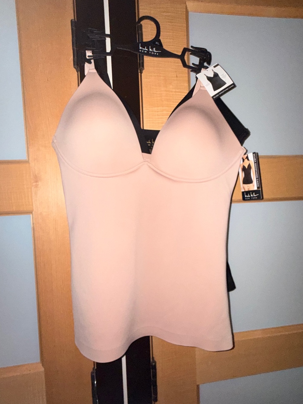 Nicole Miller New York Nude and Black Shaping Camisole